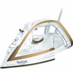 Tefal Puregliss FV8042, Ferro da stiro a secco e a vapore, Durilium AirGlide Autoclean soleplate, 2 m, 280 g/min, Bronzo, Bia ...