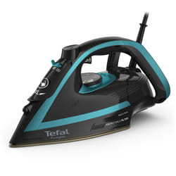 Tefal Puregliss FV8066 Ferro da stiro a secco e a vapore Durilium AirGlide Autoclean soleplate 3000 W Nero, Blu