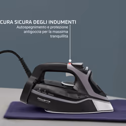Rowenta SteamForce Plus DW9410 Ferro da stiro a secco e a vapore Piastra solare Microsteam 400 HD Laser 3000 W Nero, Grigio - Vista aggiuntiva 7