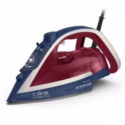 Calor FV6814C0, Ferro a vapore, Piastra Durilium Airglide, Blu, Rosso, Bianco, 50 g/min, 0,27 L, 2800 W