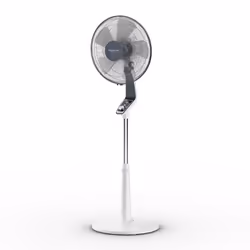 Rowenta Turbo Silence VU5645, Ventilatore domestico con pale, Bianco, Pavimento, 45 dB, 40 cm, 72 m³/h