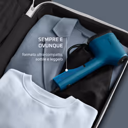 Rowenta Pure Pop DR2020 Vapore per indumenti portatile Blu - Vista aggiuntiva 5