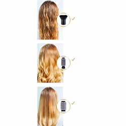 Rowenta Brush Activ' Dry & Style CF9550 Spazzola ad aria calda Caldo Nero 1000 W 1,8 m - Vista aggiuntiva 2