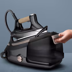 Rowenta Eco Steam Pro 2800 W 1,3 L Piastra Microsteam 400 HD 3De Laser Beige, Nero - Vista aggiuntiva 5