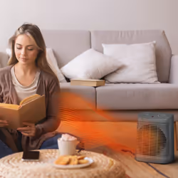 Rowenta Instant Comfort Compact SO2321 Interno Grigio 1800 W Riscaldatore ambiente elettrico con ventilatore - Vista aggiuntiva 8