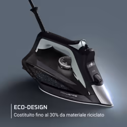 Rowenta DW6340D1 ferro da stiro Ferro a vapore Piastra Microsteam 400 HD 3De Laser 2500 W Nero - Vista aggiuntiva 4