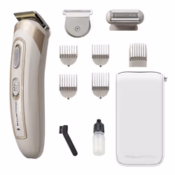 Rowenta TN9154F0, Beige, Bianco, 1 mm, 1,2 cm, 4,4 cm, Barba, Titanio/acciaio inox