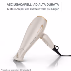 Rowenta CV7243 asciuga capelli 2200 W Avorio - Vista aggiuntiva 2