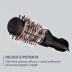 Rowenta Brush Activ , spazzola ad aria calda rotante, spazzola asciugacapelli da 1000 W, design ergonomico - Vista aggiuntiva 4