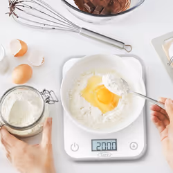 Tefal Optiss BC50U0 Bianco Superficie piana Rettangolo Bilancia da cucina elettronica