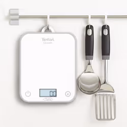 Tefal Optiss BC50U0 Bianco Superficie piana Rettangolo Bilancia da cucina elettronica