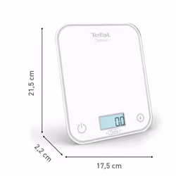 Tefal Optiss BC50U0 Bianco Superficie piana Rettangolo Bilancia da cucina elettronica - Vista aggiuntiva 8