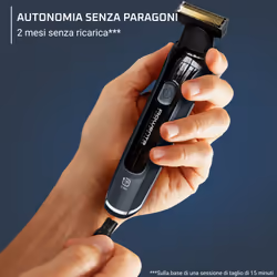 Rowenta TN6204 regolabarba 15 1,7 cm Bagnato e secco Nero, Cromo - Vista aggiuntiva 2