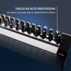 Rowenta TN6204 regolabarba 15 1,7 cm Bagnato e secco Nero, Cromo - Vista aggiuntiva 4