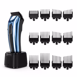 Rowenta TN1551E0, Nero, Blu, 1 mm, 2,5 cm, Barba, Carica, CA/Batteria