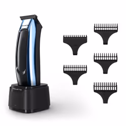 Rowenta TN1851E0, Nero, Blu, Barba, Carica, CA/Batteria, 90 min, Batteria integrata