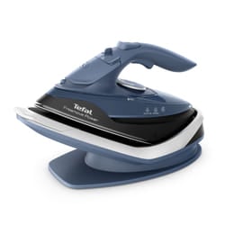 Tefal Freemove Power FV6675E0 ferro da stiro Ferro da stiro a secco e a vapore Piastra in Ceramica 2600 W Nero, Blu