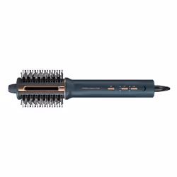 Rowenta Air Brush 3D UB9720E0 messa in piega Spazzola ad aria calda Airflow Rame, Blu scuro - Vista aggiuntiva 2