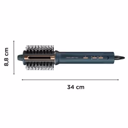 Rowenta Air Brush 3D UB9720E0 messa in piega Spazzola ad aria calda Airflow Rame, Blu scuro - Vista aggiuntiva 3