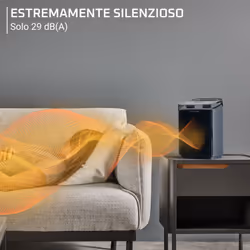 Rowenta Intense Comfort Aqua, Termoventilatore Sicuro in Bagno, Potenza di 2400 W, SO6551F0 - Vista aggiuntiva 4