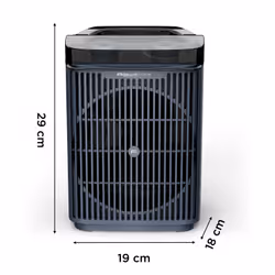 Rowenta Intense Comfort Aqua, Termoventilatore Sicuro in Bagno, Potenza di 2400 W, SO6551F0 - Vista aggiuntiva 7