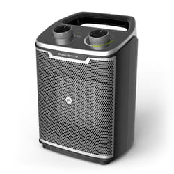 Rowenta Intense Comfort SO9330F0 stufetta elettrica Interno Nero, Argento 2000 W Riscaldatore ambiente elettrico con ventilatore