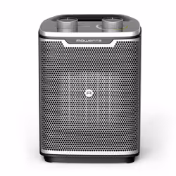 Rowenta Intense Comfort SO9330F0 stufetta elettrica Interno Nero, Argento 2000 W Riscaldatore ambiente elettrico con ventilatore - Vista aggiuntiva 2