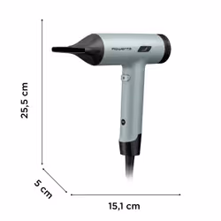 Rowenta Tiny, Asciugacapelli Compatto, Motore ad Alta Velocità, Design Ultra Compatto, HY7120 - Vista aggiuntiva 3