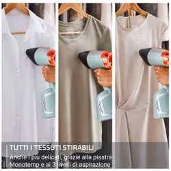 Rowenta AeroSteam, Stiratore Verticale, Risultati come un Ferro da Stiro, Rapido e Intuitivo, DR9814F0 - Vista aggiuntiva 6