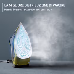 Rowenta Energy Force 70, Ferro a Vapore, Potente Getto di Vapore, Risparmio Energetico, ECO Control Technology, DW7732 - Vista aggiuntiva 4