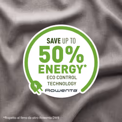 Rowenta Energy Force 70, Ferro a Vapore, Potente Getto di Vapore, Risparmio Energetico, ECO Control Technology, DW7732 - Vista aggiuntiva 5