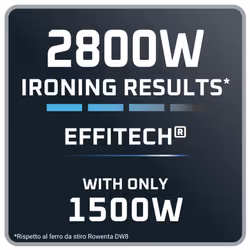 Rowenta Energy Force 70, Ferro a Vapore, Potente Getto di Vapore, Risparmio Energetico, ECO Control Technology, DW7732 - Vista aggiuntiva 6