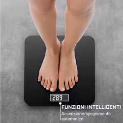 Rowenta Premiss 2.0, Bilancia da Bagno, Display LCD Facile da Leggere, Nero, BS1800 - Vista aggiuntiva 6