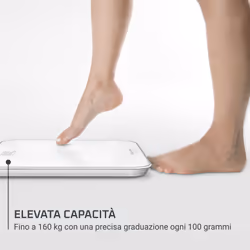 Rowenta Classic 2.0, Bilancia Da Bagno, Schermo Invisibile Facile da Leggere, Bianco, BS1901 - Vista aggiuntiva 4