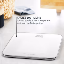 Rowenta Classic 2.0, Bilancia Da Bagno, Schermo Invisibile Facile da Leggere, Bianco, BS1901 - Vista aggiuntiva 7