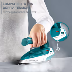 Rowenta First Class, Ferro a Vapore, Formato Pieghevole da Viaggio, Compatto, DA1610 - Vista aggiuntiva 3