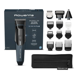 Rowenta X Series 700 Regolabarba Multifunzione 14-in-1 da Uomo, Lame Autoaffilanti in Acciaio Inox ad Alto Tenore di Carbonio, TN9650