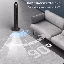 Rowenta Eole Silence Force , Ventilatore a Torre, Raffrescamento Intenso, Silenzioso - Vista aggiuntiva 5