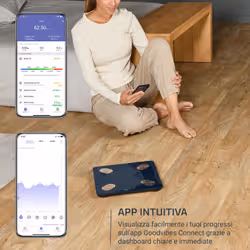 Rowenta Goodvibes Life + 2.0 , Bilancia Smart, App Intuitiva, 15 Indicatori Corporei - Vista aggiuntiva 5