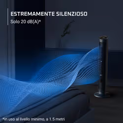 Rowenta Eole Silence Force , Ventilatore a Torre, Raffrescamento Intenso, Silenzioso - Vista aggiuntiva 3