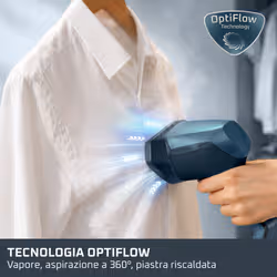 Rowenta DR9920 stiratrice a vapore Vapore per indumenti portatile 0,2 L 1400 W Blu, Nero - Vista aggiuntiva 4