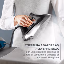Rowenta Force Pro 350 Ferro con Generatore di Vapore, Stiratura Rapida ed Efficiente, 2400W, VR7444 - Vista aggiuntiva 2