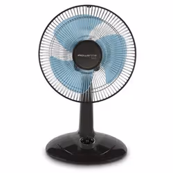 Rowenta VU1930F0, Ventilatore domestico con pale, Nero, Pavimento, Tavolo, 54 dB, 30 cm, 34 m³/h