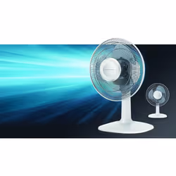 Rowenta Essential+ VU2330 Essential +, Ventilatore da Tavolo, 3 Velocità, Silenziosità 46 dBA, Design compatto, Flusso d’aria mx 34 m3/min, Bianco - Vista aggiuntiva 8
