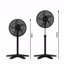 Rowenta Turbo Essential VU3110F0 ventilatore Nero - Vista aggiuntiva 5