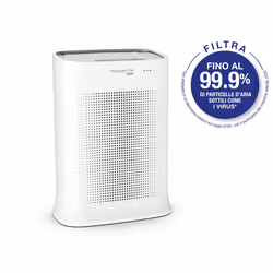 Rowenta Pure Air Genius, Purificatore d’Aria Silenzioso, Filtra Fino al 100% di Particelle Fini e Allergeni, 4 Livelli di Filtraggio, App e Connessione WiFi, Copertura Fino a 140 m2