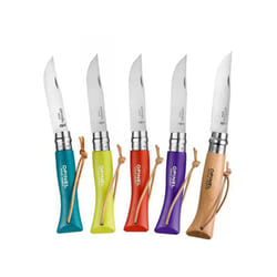Opinel N°08 Bushwhacker Garnet Camper/scout Granata