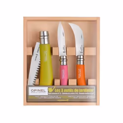 Set giardiniere scatola regalo composizione: Pz 1 virobloc nichel n.12 seghetto Pz 1 virobloc inox n.8 giardino Pz 1 virobloc ...
