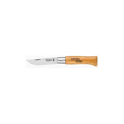 Opinel - O-04 Coltello Serramanico Acciaio Al Carbonio Lama 5 cm