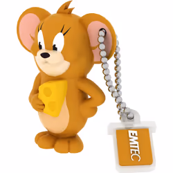 Emtec HB103 HB Jerry, 16 GB, USB tipo A, 2.0, 15 MB/s, Cuffia, Multicolore